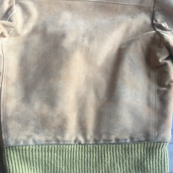 Men's Vintage Suede Jacket with hood - Picture 7 of 11